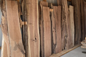 kiln dried lumber slabs ready to be purchased