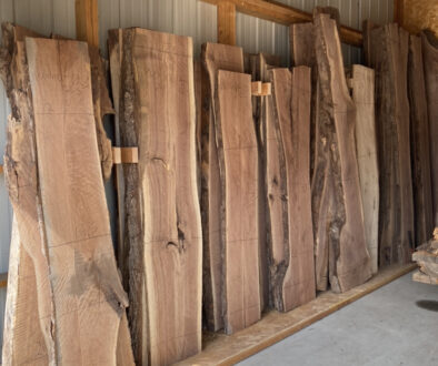 kiln dried lumber slabs ready to be purchased